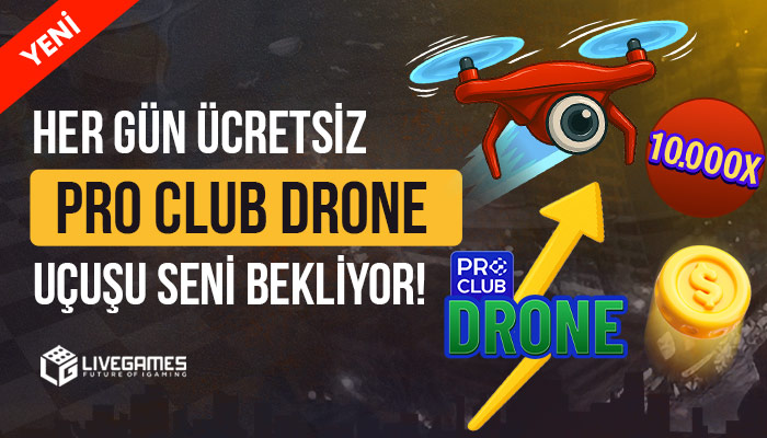 Drone Club günlük uçuş etkinliği